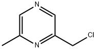 2-(CHLOROMETHYL)-6-METHYLPYRAZINE Struktur