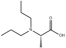 N,N-ジプロピル-L-アラニン 化学構造式