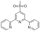 4'-METHYLSULFONO-2,2':6',2''-TERPYRIDINE Struktur
