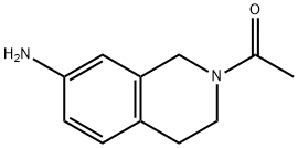 1-(7-aMino-3,4-dihydroisoquinolin-2(1H)-yl)ethanone,81885-67-8,结构式