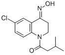 6-Chloro-1-(3-methyl-1-oxobutyl)-2,3-dihydro-4(1H)-quinolinone 4-oxime,81892-38-8,结构式