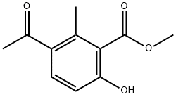 Benzoic acid, 3-acetyl-6-hydroxy-2-methyl-, methyl ester (9CI),819052-32-9,结构式