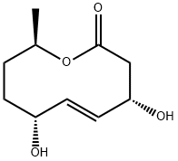 2H-Oxecin-2-one,3,4,7,8,9,10-hexahydro-4,7-dihydroxy-10-methyl-,(4S,5E,7R,10R)-(9CI),819054-00-7,结构式