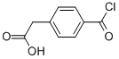 Benzeneacetic acid, 4-(chlorocarbonyl)- (9CI)|