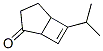 Bicyclo[3.2.0]hept-6-en-2-one, 6-(1-methylethyl)- (9CI) Structure