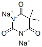 5,5-Dimethylbarbituric acid sodium Struktur