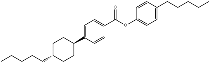 4-PENTYLPHENYL 4-(TRANS-4-PENTYLCYCLOHEXYL)-BENZOATE|4-反式-(4-戊基环己基)苯甲酸对戊基苯酚酯