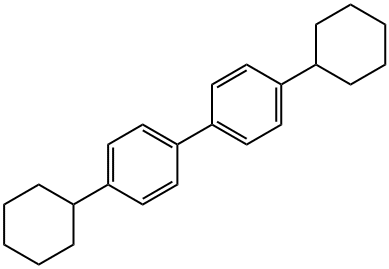 Biphenyl, 4,4'-dicyclohexyl- Structure