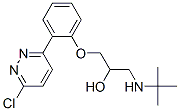 81947-89-9 1-(tert-butylamino)-3-[2-(6-chloropyridazin-3-yl)phenoxy]propan-2-ol 
