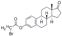 81949-03-3 Estra-1,3,5(10)-trien-17-one, 3-((bromoacetyl-2-14C)oxy)-