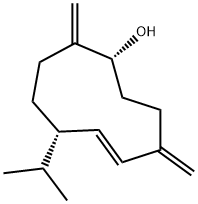 4(15),5,10(14)-Germacratrien-1-ol Structure