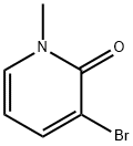 3-ブロモ-1-メチルピリジン-2(1H)-オン 化学構造式