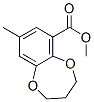 2H-1,5-Benzodioxepin-6-carboxylicacid,3,4-dihydro-8-methyl-,methylester(9CI) Structure