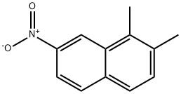 Naphthalene, 1,2-dimethyl-7-nitro- (9CI) Structure