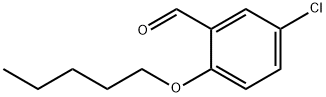 5-CHLORO-2-(PENTYLOXY)BENZALDEHYDE Structure