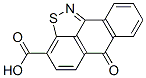 6-Oxo-6H-anthra[9,1-cd]isothiazole-3-carboxylic acid Struktur