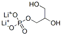 PHOSPHORIC ACID MONO-((S)-2,3-DIHYDROXY-PROPYL ESTER), DILITHIUM-COMPOUND,820-13-3,结构式