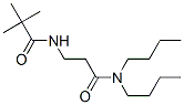 82024-11-1 N-[2-(dibutylcarbamoyl)ethyl]-2,2-dimethyl-propanamide