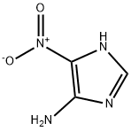 1H-Imidazol-4-amine,5-nitro-(9CI) 结构式