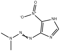 4-(3,3-Dimethyltriazeno)-5-nitroimidazole Structure