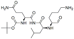 tert-butyl N-[(1S)-1-[[(2S)-2-[[(2S)-6-amino-1-oxo-hexan-2-yl]amino]-4 -methyl-pentanoyl]carbamoyl]-3-carbamoyl-propyl]carbamate,82050-19-9,结构式