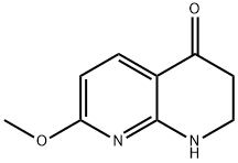 7-甲氧基-2,3-二氢-1,8-萘啶-4(1H)-酮, 82070-49-3, 结构式