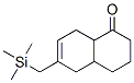 6-Trimethylsilylmethyl-3,4,4a,5,8,8a-hexahydro-1(2H)-naphthalenone 结构式
