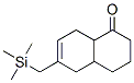 6-Trimethylsilylmethyl-3,4,4a,5,8,8a-hexahydro-1(2H)-naphthalenone,82096-10-4,结构式