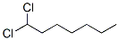 1,1-dichloroheptane Structure