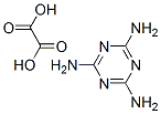 1,3,5-triazine-2,4,6-triamine oxalate Structure