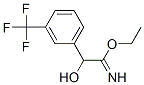 Benzeneethanimidic  acid,  -alpha--hydroxy-3-(trifluoromethyl)-,  ethyl  ester  (9CI) 结构式