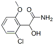 Benzeneacetamide,  2-chloro--alpha--hydroxy-6-methoxy- Structure
