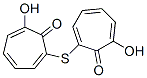 2,2'-Thiobis(7-hydroxy-2,4,6-cycloheptatrien-1-one),82131-75-7,结构式