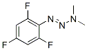 1-(2,4,6-Trifluorophenyl)-3,3-dimethyltriazene Structure