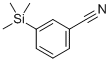 3-Trimethylsilylbenzonitrile Structure