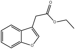 苯并呋喃-3-乙酸乙酯, 82156-58-9, 结构式