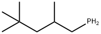 2,4,4-TRIMETHYLPENTYLPHOSPHINE 化学構造式