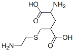 cysteamine, S-(4-amino-2,4-dicarboxybutyl)- 结构式