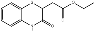 ETHYL 2-(3-OXO-3,4-DIHYDRO-2H-1,4-BENZOTHIAZIN-2-YL) ACETATE Struktur