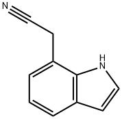 1H-Indole,7-acetonitrile 化学構造式