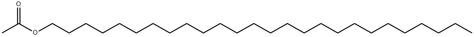 1-乙酸二十六烷基酯, 822-32-2, 结构式