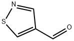 4-イソチアゾールカルボキシアルデヒド 化学構造式