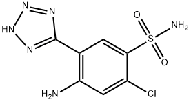 2-chloro-5-(1H-tetrazol-5-yl)sulphanilamide|5-(2-氨基-4-氯-5-苯磺酰胺)-1H-四唑