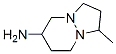 1H-Pyrazolo[1,2-a]pyridazin-6-amine,  hexahydro-1-methyl- Structure