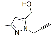 1H-Pyrazole-5-methanol,  3-methyl-1-(2-propynyl)-  (9CI)|