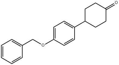 4-[P-(苄氧基)苯基]环己酮, 82240-03-7, 结构式