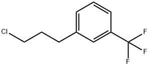 Benzene, 1-(3-chloropropyl)-3-(trifluoroMethyl)- Struktur