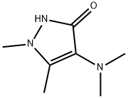 3H-Pyrazol-3-one,  4-(dimethylamino)-1,2-dihydro-1,5-dimethyl-|