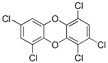 1,2,4,7,9-Pentachlorodibenzo-p-dioxin Struktur
