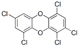 1,2,4,7,9-Pentachlorodibenzo-p-dioxin Structure